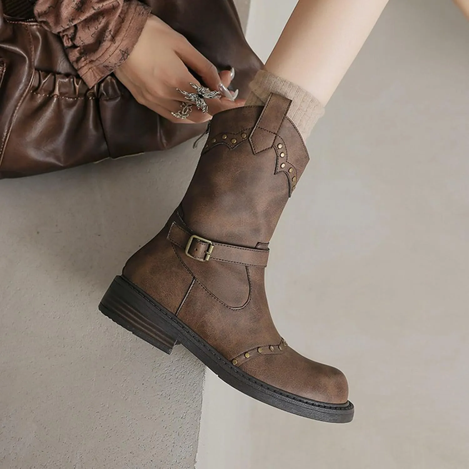 Ankle Boots for Men Women Booties Ankle Black Cowboy Boots for Women Bianca Wedge Bootie Ankle Boots for Women Dressy Ankle Boots Women Leather