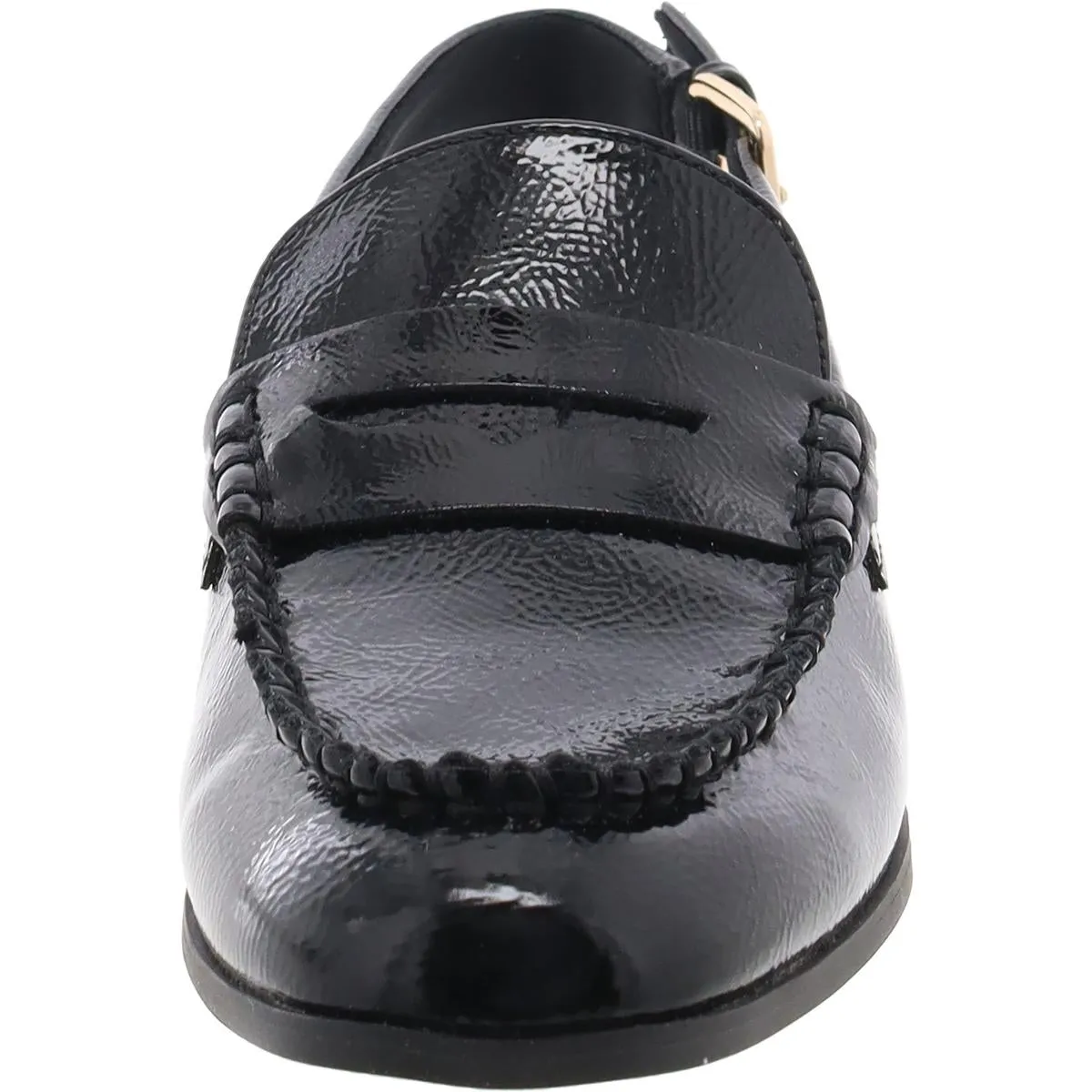 Anne Klein Womens Birdie Patent Penny Slingbacks