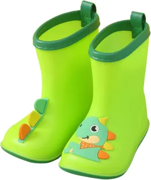Baby Rain Boots Rubber Cartoo Dinosaur Rain Boots Lightweight Finish For Toddlers And Kids Kids Waterproo Boots