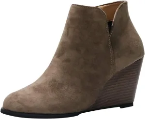 Black Booties Botas Negras Heel Boots for Women Women Business Casual Black and White Boots for Women Ankle Booties Sexy Low Heels Women's Ankle Boots Black