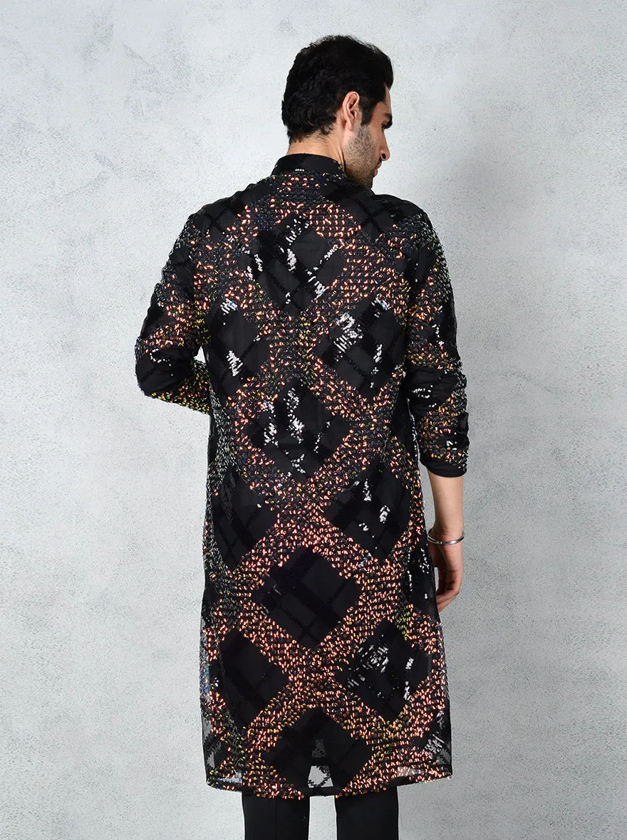 Black Kurta Pajama | Siddhesh Chauhan