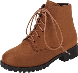 Booties for Women Ankle Women's Booties Low Heel Mens Low Cut Boots Hiking Boot Laces Men Comfy Soft Cover Heel Square Toe Slip On Side Zipper