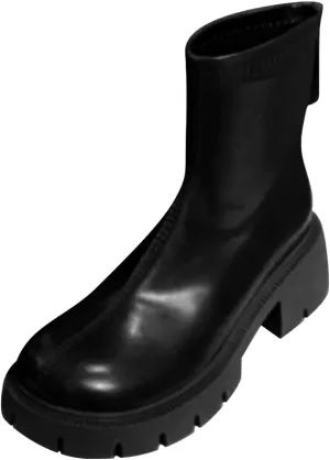 Botines Para Mujer Ankle Boots with Heel White Boots Ankle Half Boots for Women Low Heel Black Ankle Boots for Women No Heel White Ankle Boots for Women Fall