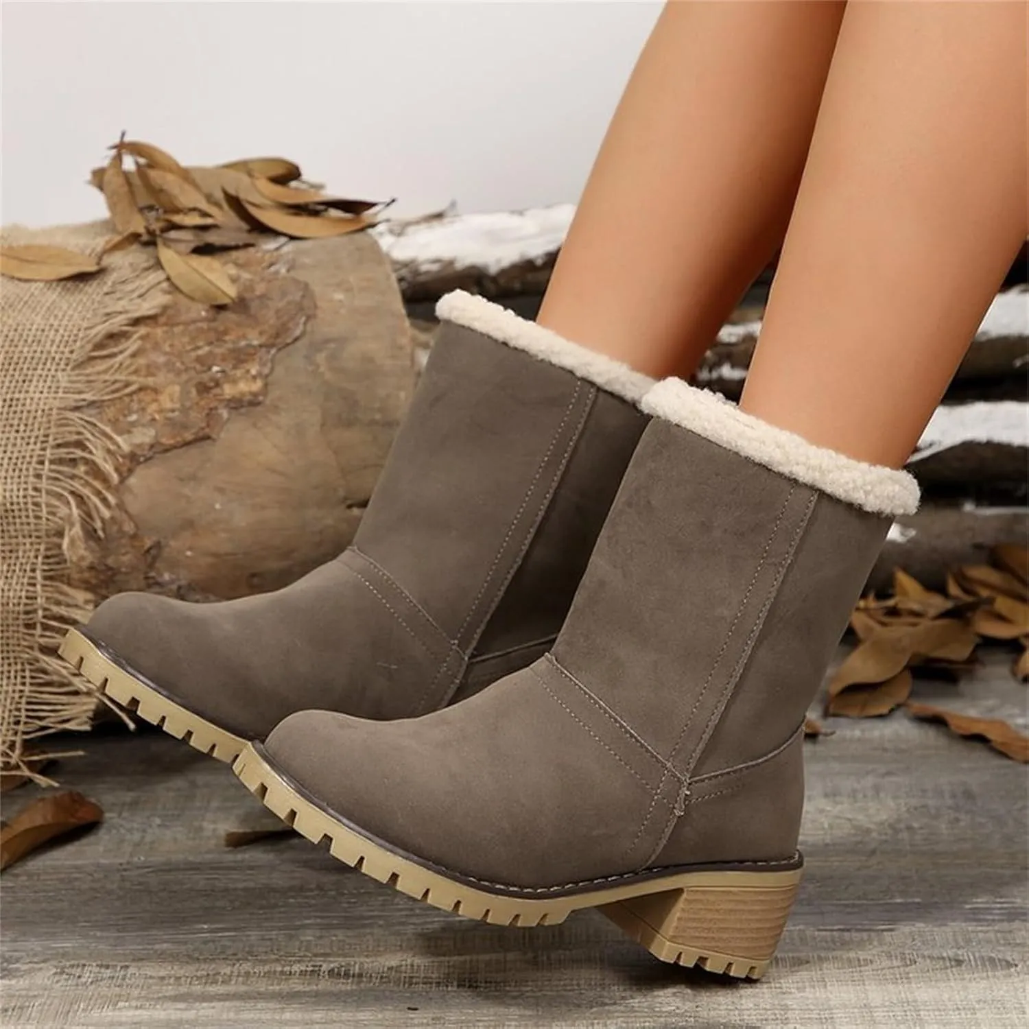 Brown Booties for Women Womens Fall Boots 2024 High Heeled Boots Wide Width Cowboy Boots for Women Black Square toe Ankle Boots for Women Low Heel Small Walking Boot for Sprained Ankle