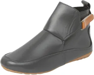 Cathalem Womens Ankle Boots, 2024 New Arch Support Booties Side Zip-up Vintage Leather Damping Shoes Flat Heel Booties