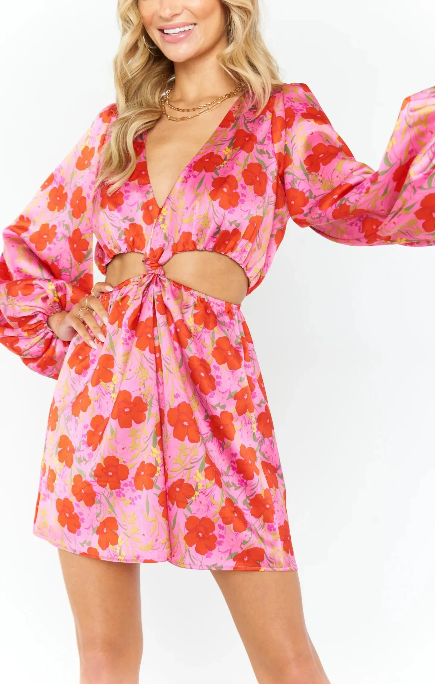 Christina Elegant Mini Dress