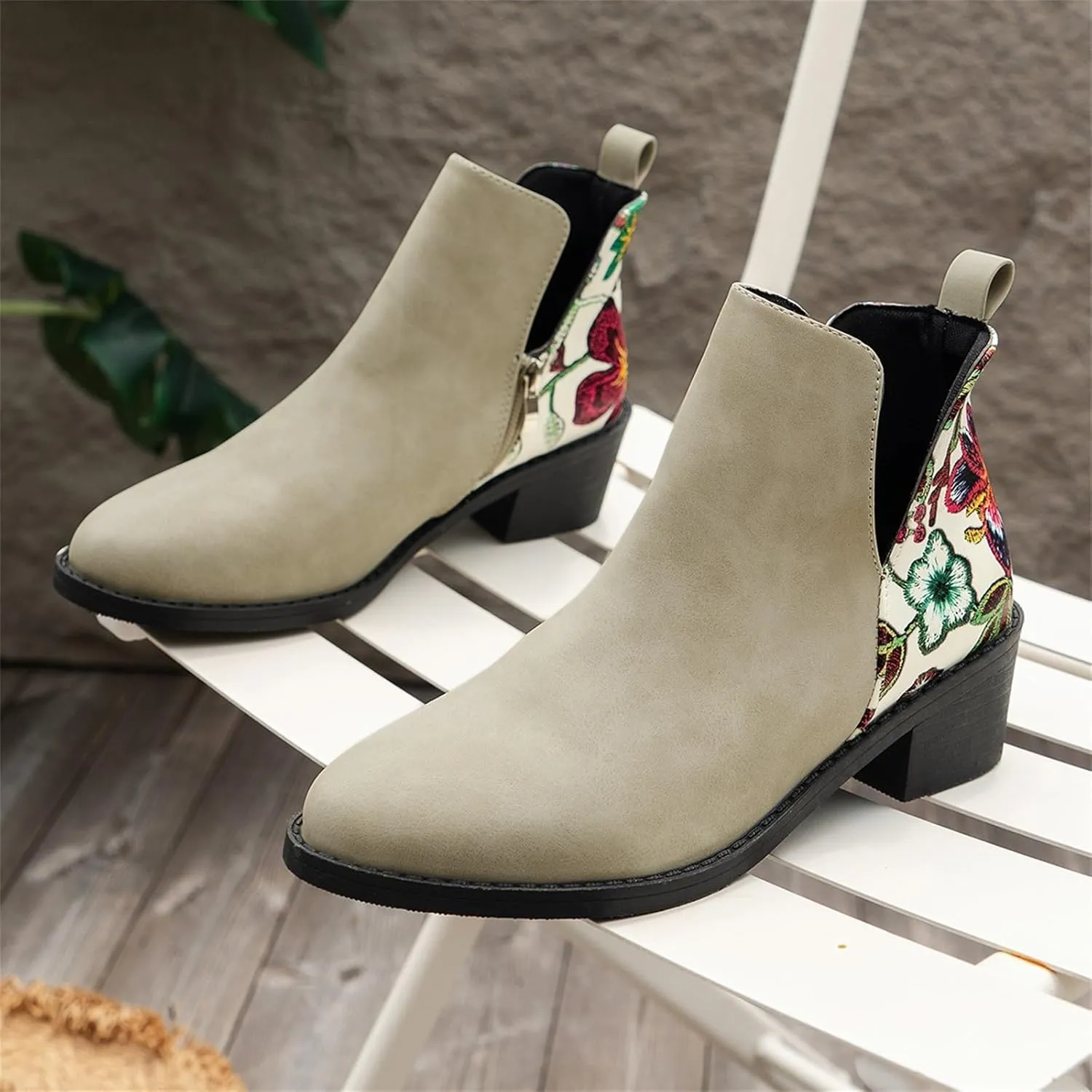 High Heel Ankle Boots for Women Western Booties for Women Orthopedic Boots for Women Winter Women Dressy Wide Width Womens Lace Up Ankle Boots Off White Womens Lace Up Ankle Boots Low Heel