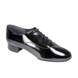International-Mens: Contra Pro: Black Patent  | 1.0" Standard