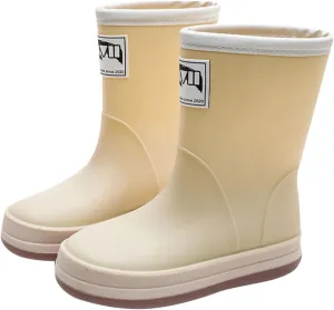 IWIHMIV Girls Rain Boots Rainboots for Toddlers Girls Toddler Rain Boots Kids Rain Boots Waterproof Rubber Boots for Girls And Boys