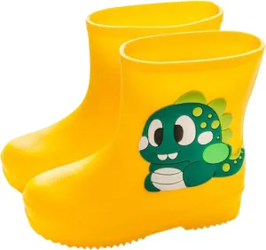 Kids Rain Boots For Boys Girls Waterproo Toddler Cartoo Garden Boots Infant Rain Boots Rain Boots Toddler Girl