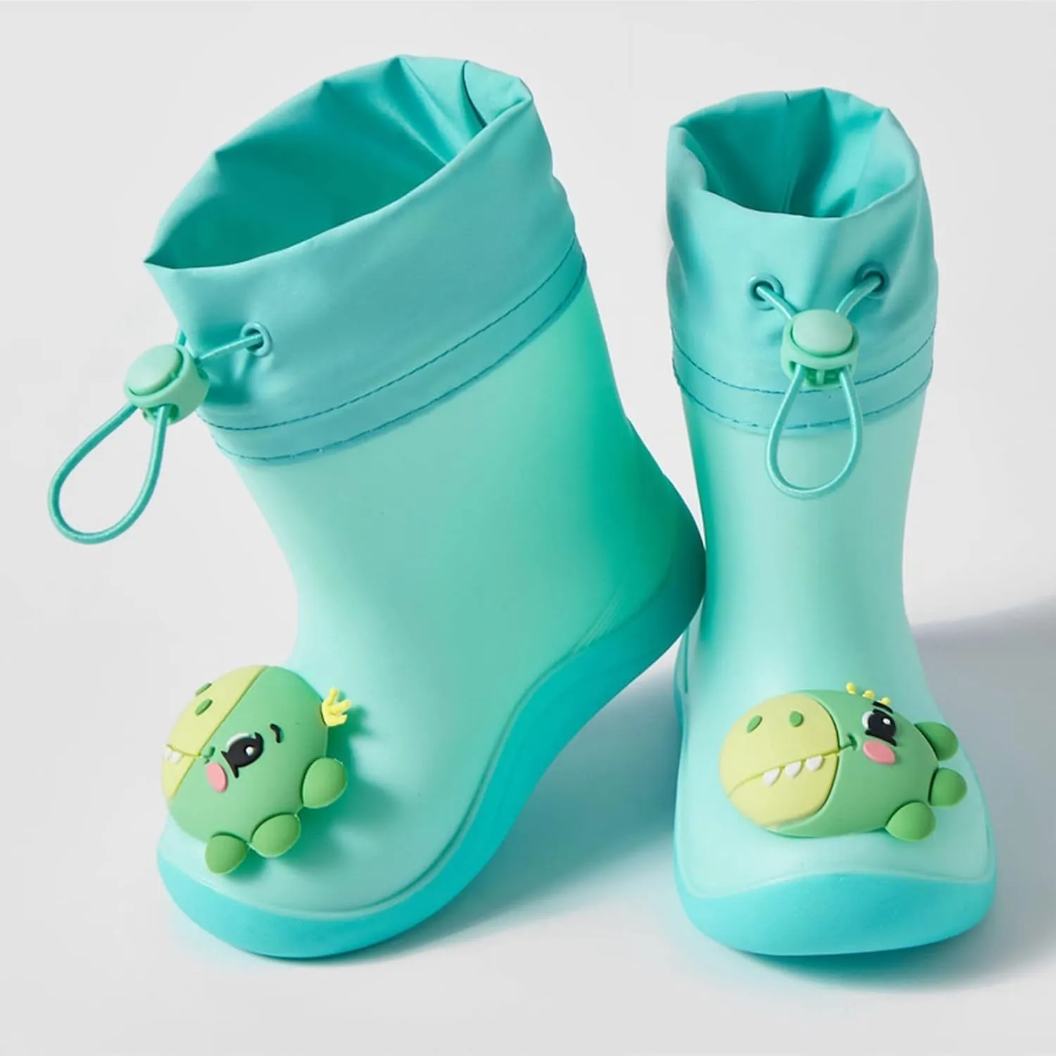 Kids Rain Boots Toddler Rainboots Waterproof Rubber Boys Rain Shoes For Baby Girls With Fun Patterns Kids Mud Boots