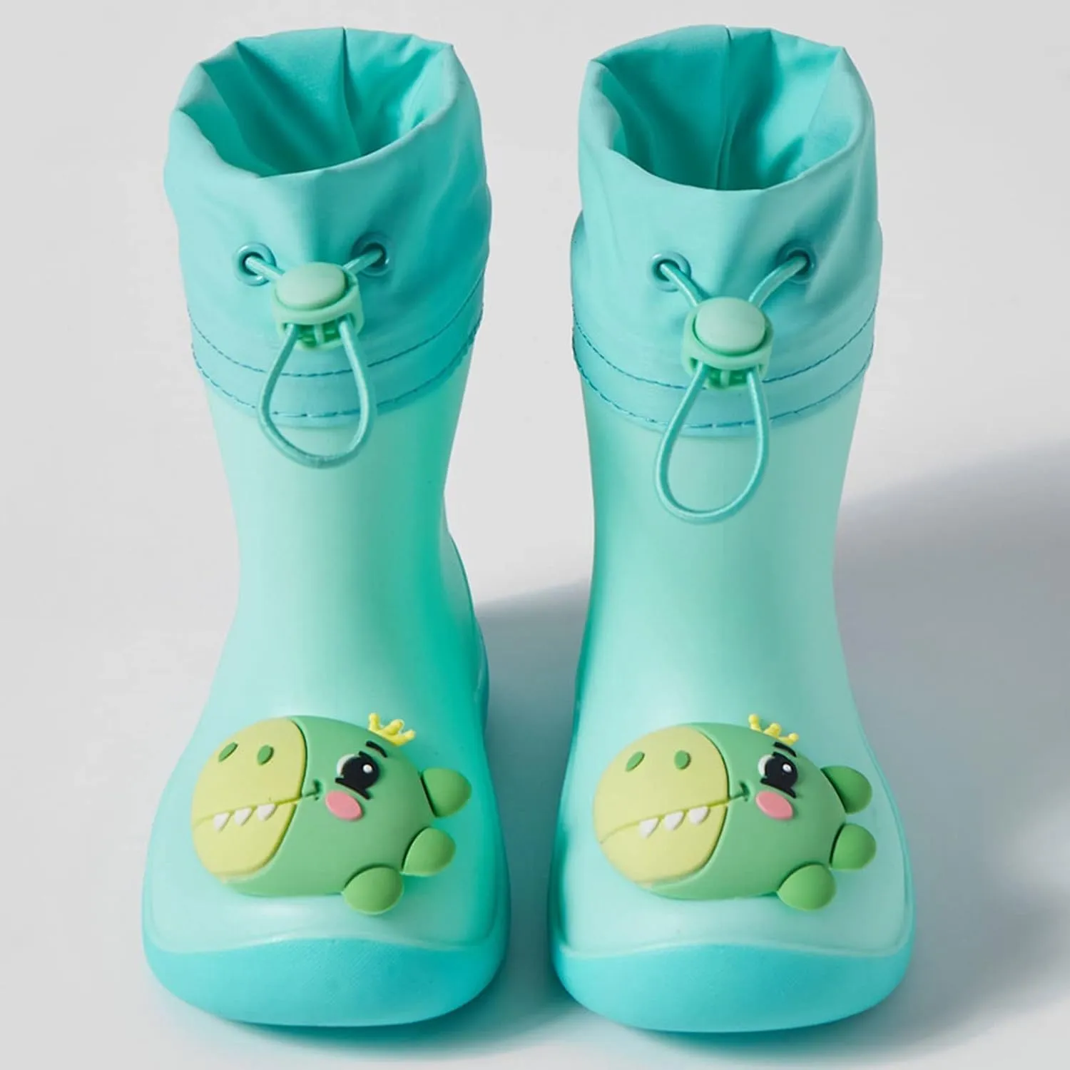 Kids Rain Boots Toddler Rainboots Waterproof Rubber Boys Rain Shoes For Baby Girls With Fun Patterns Kids Mud Boots