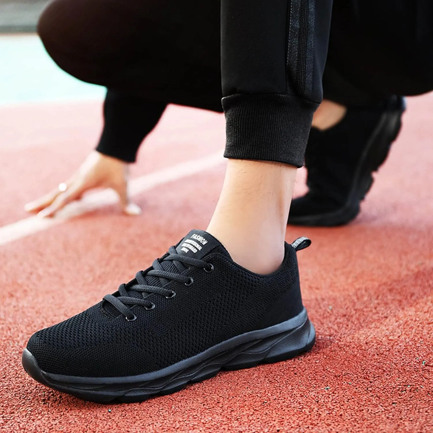 Men's Fashion Sneakers Mens Shoes Running Lightweight Sport Gym Jogging Walking Sneakers Tennis Racquet Sport Shoes Sneaker Lightweight Breathable Mesh Slide Shoe Running Dress