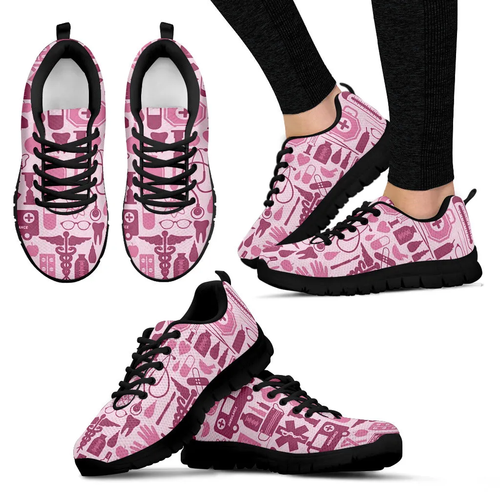 NURSE PINK TOOLS SNEAKERS