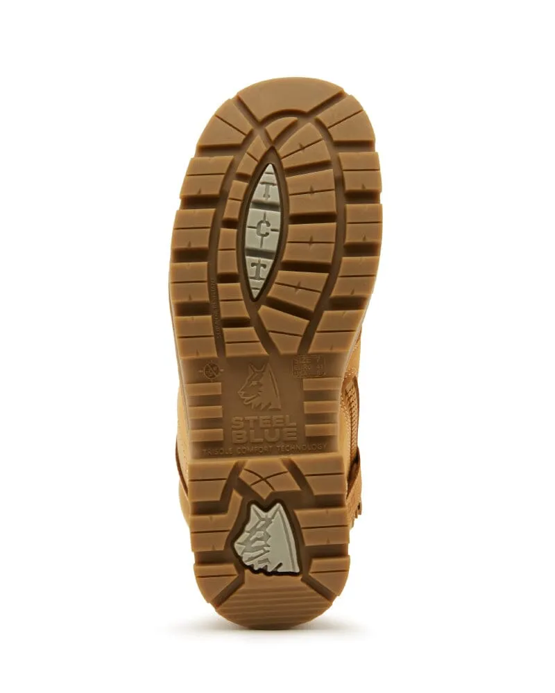 Parkes Zip Scuff Composite Safety Boot - Wheat