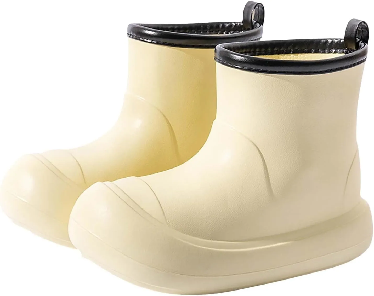 Rain Boots For Kids Waterproo Garden Shoes For Toddler Lightweight Short Solid Platform Rain Boots Kids Rubber Boots