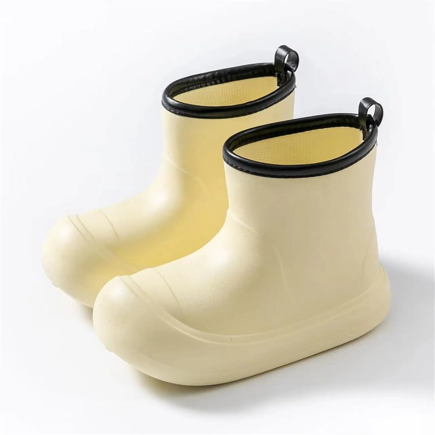 Rain Boots For Kids Waterproo Garden Shoes For Toddler Lightweight Short Solid Platform Rain Boots Kids Rubber Boots