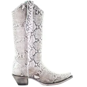 Snakeskin Snip Toe Cowboy Boots