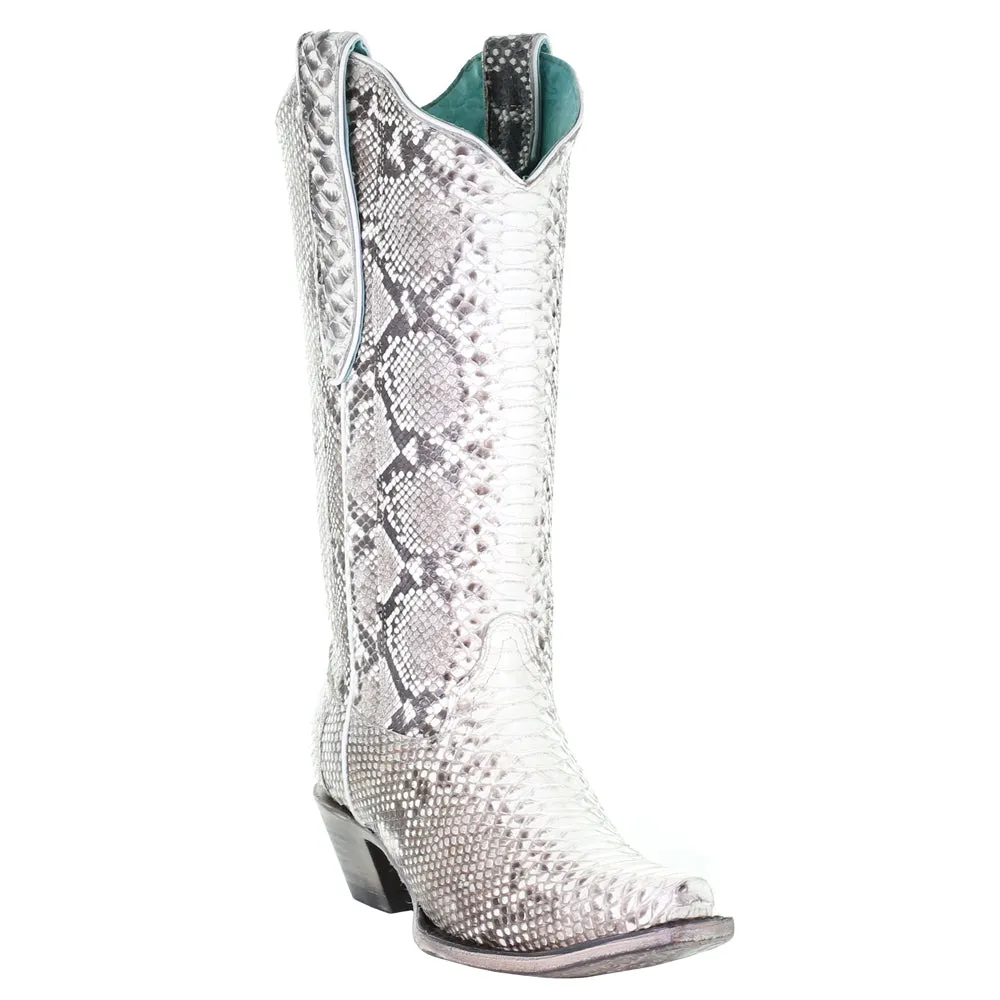 Snakeskin Snip Toe Cowboy Boots