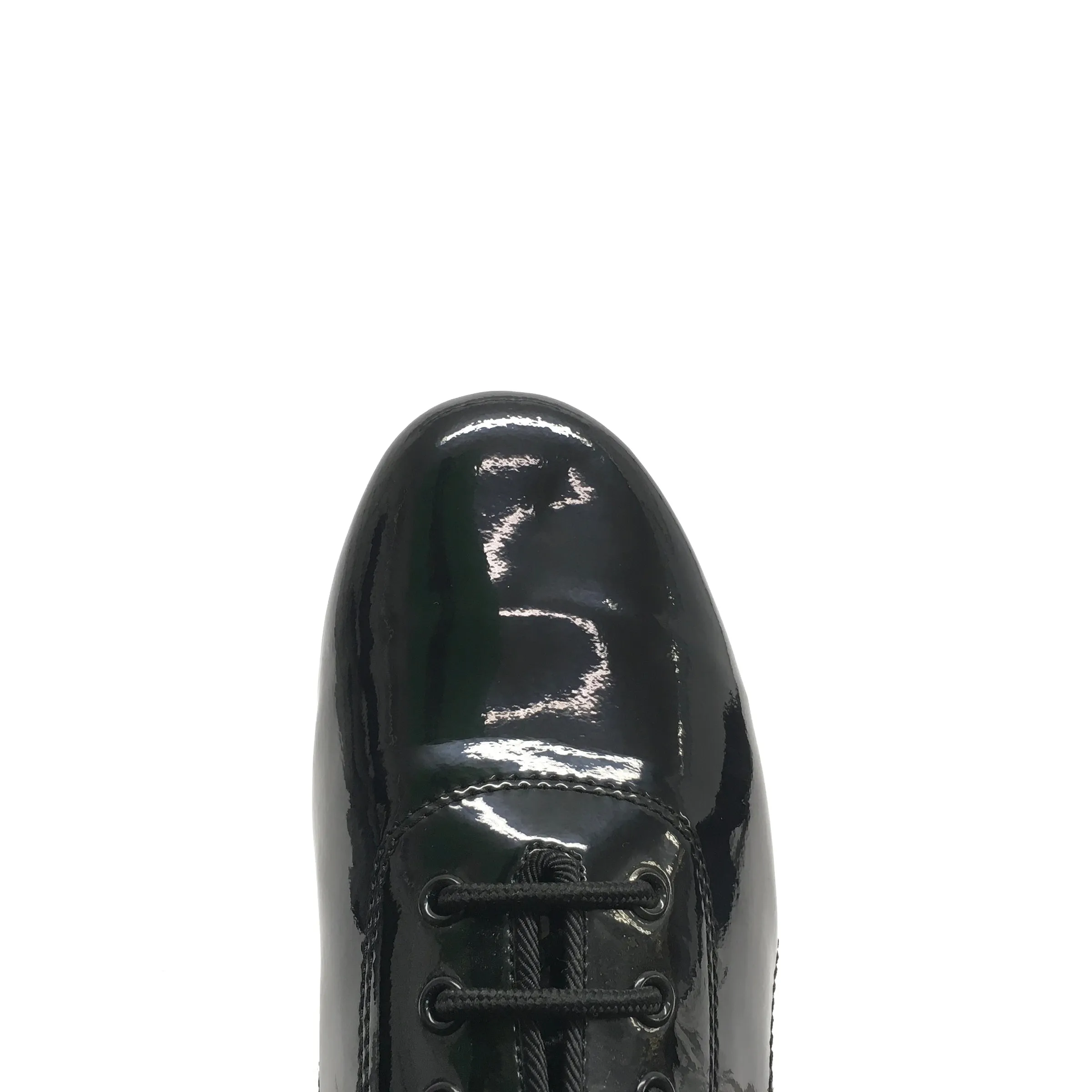 STEPHANIE-Mens: Victor: Black Patent | 1.0" Standard | MED | SPLIT SOLE