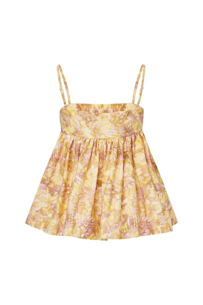Virilis Floral Embroidered Camisole