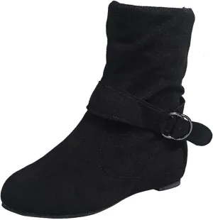 Womens Ankle Boots Bootie Heels for Women High Heel Boots for Women Womens Dressy Dress Ankle Boots Wide Width for Women Low Heel Lace Up Brown Ankle Boots for Women Low Heel Buckle
