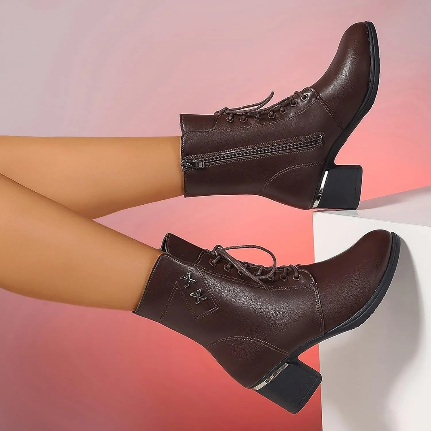 Womens Boots Ankle Ankle Boots for Women Dressy Cute Cowboy Boots for Women Wide Womens Wedge Boots for Women Ankle Booties Wide Width Womens Flat Ankle Booties Black Suede