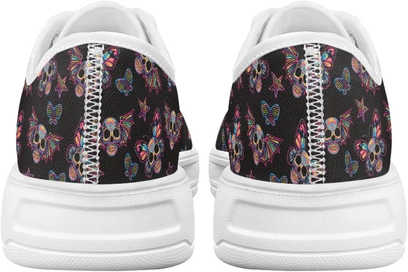 Womens Canvas Sneakers Lightweight Lace Up Fashion Comfortable Canvas Shoes Low Top Slip On Casual Tennis Walking Footwear