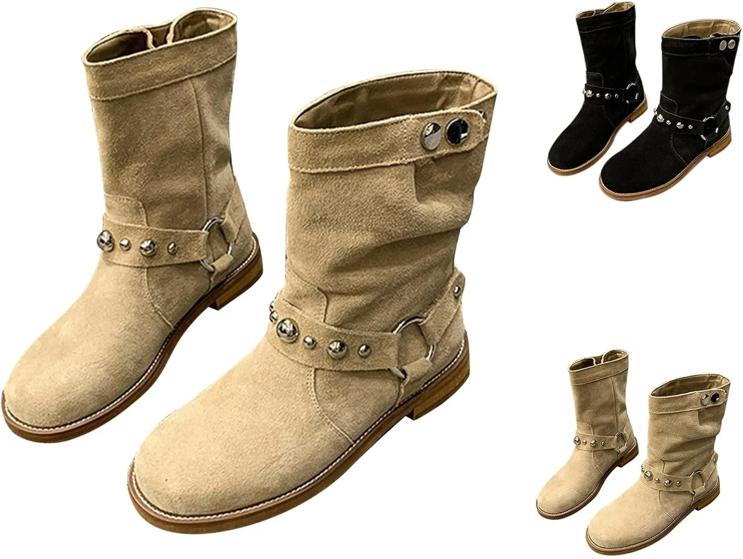 Womens Lace Up Ankle Boots Ankle Boots for Women Dressy Platform Boots Women Grey Suede Boots for Women Womens Ankle Boots Low Heel 6.5 Ankle Booties for Women with Heel